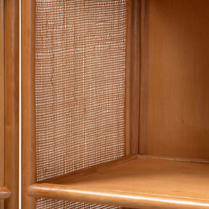   Modern European furniture - Arched Rattan Accent Cabinet - www.oroa.com | Oroa.com