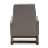 Modern European furniture - Fabric Upholstered Rocking Chair - www.oroa.com
