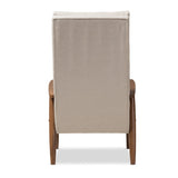 Modern European furniture - Beige Tufted High Back Accent Chair - www.oroa.com