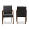 Modern European furniture - Solid Wood Framed Accent Chairs 2 - www.oroa.com
