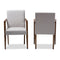 Modern European furniture - Solid Wood Framed Accent Chairs 2 - www.oroa.com