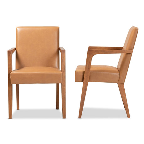 Modern European furniture - Solid Wood Framed Accent Chairs 2 - www.oroa.com