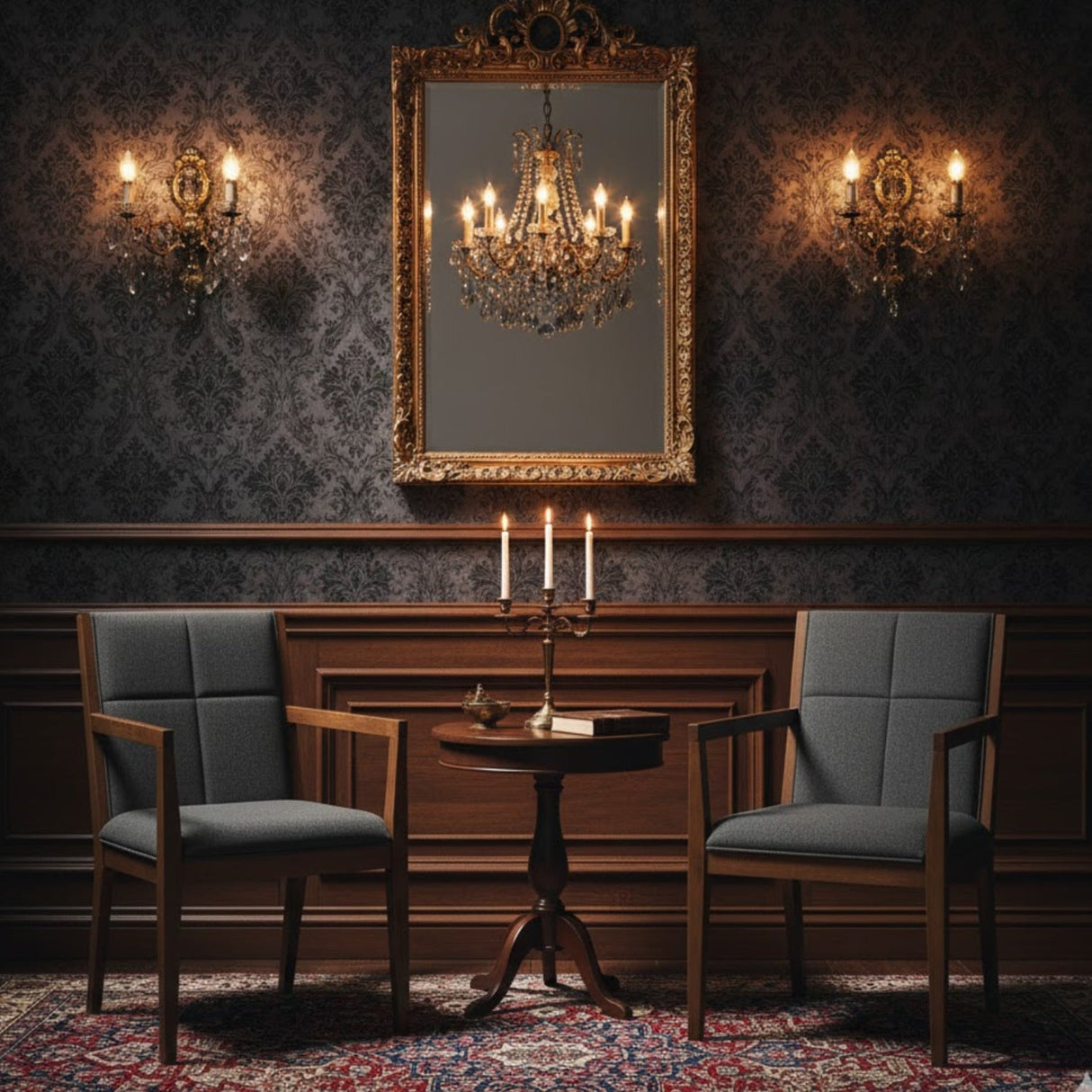 Square Stitched Accent Chairs 2 | Bali Loom Theresa | Oroa.com