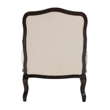 Modern European furniture - Cream Tufted French Accent Chair - www.oroa.com