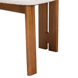 Modern European furniture - Boucle Japandi Dining Chairs 2 - www.oroa.com