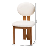 Modern European furniture - Boucle Japandi Dining Chairs 2 - www.oroa.com