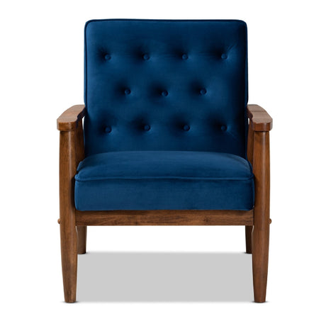 Modern European furniture - Button Tufted Lounge Chair - www.oroa.com