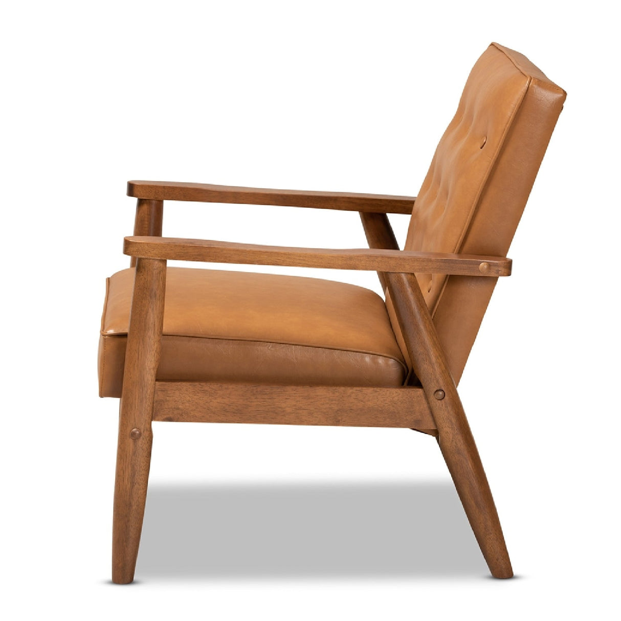 Button Tufted Lounge Chair | Bali Loom Sorrento | Oroa.com