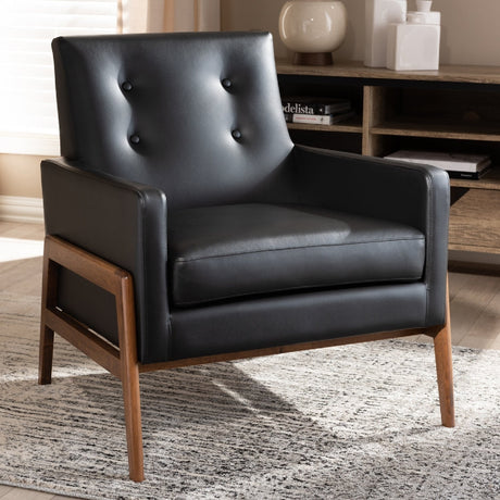 Modern European furniture - Button Tufted Back Lounge Chair - www.oroa.com