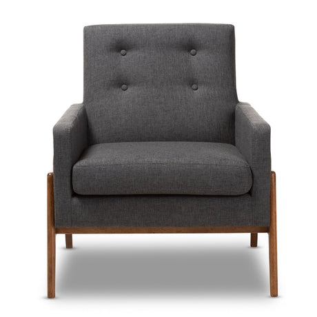 Modern European furniture - Button Tufted Back Lounge Chair - www.oroa.com