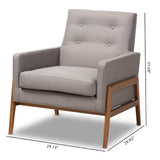 Modern European furniture - Button Tufted Back Lounge Chair - www.oroa.com