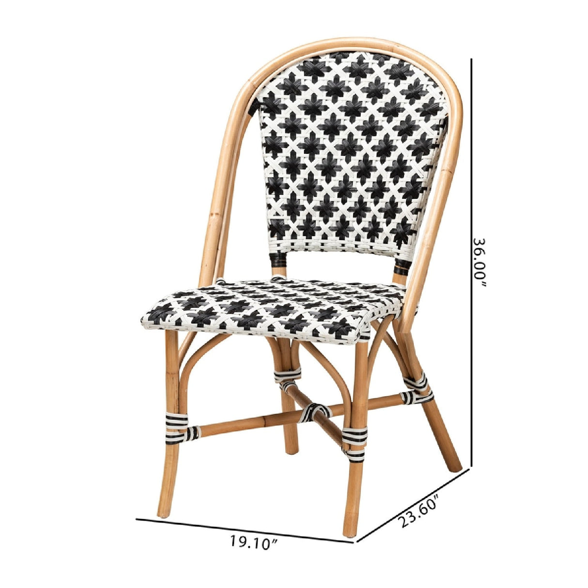   Hospitality furniture - Woven Indoor Semi Outdoor Bistro Chairs 2 - www.oroatrade.com | Oroa.com