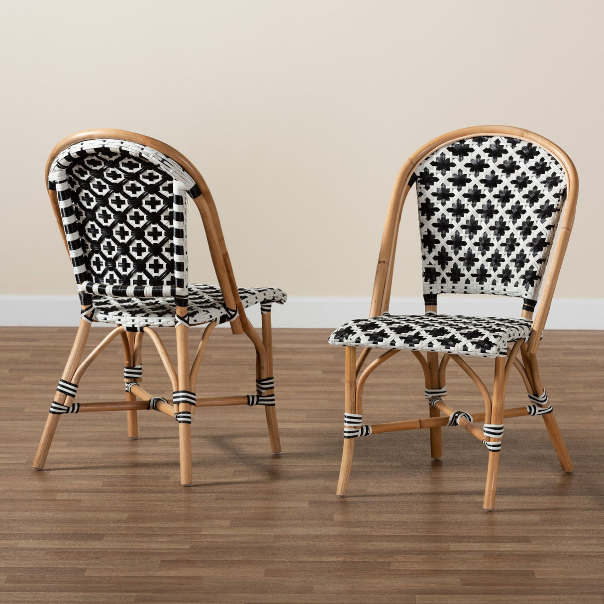   Hospitality furniture - Woven Indoor Semi Outdoor Bistro Chairs 2 - www.oroatrade.com | Oroa.com