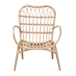 Modern European furniture - Rattan Openwork Bohemian Lounge Chair - www.oroa.com