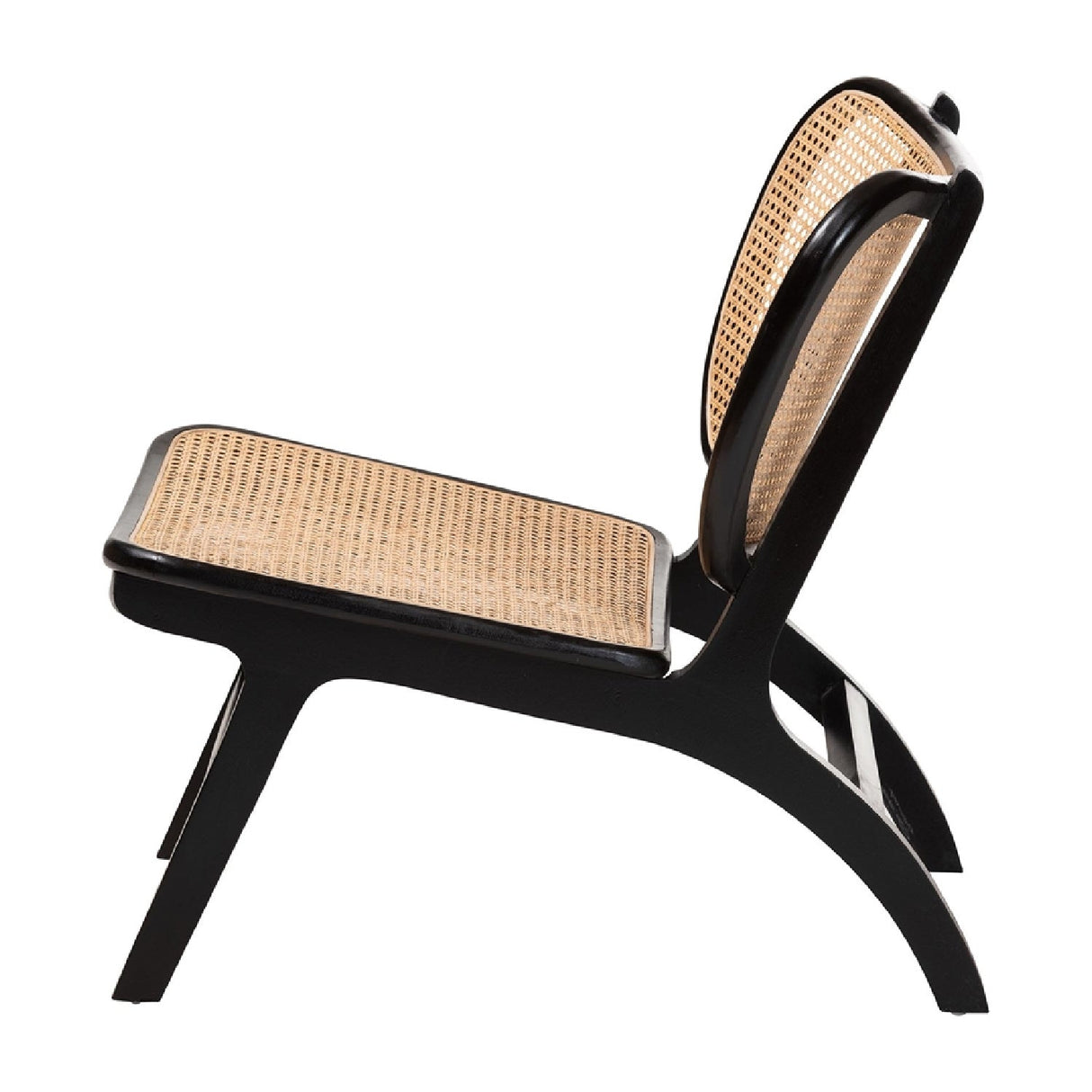 Modern European furniture - Black Mahogany Accent Chair - www.oroa.com