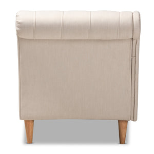 Scroll Back Tufted Chaise Lounge | Bali Loom Emeline | Oroa.com