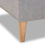 Modern European furniture - Scroll Back Tufted Chaise Lounge - www.oroa.com