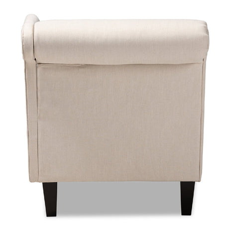 Modern European furniture - Tufted Fabric Chaise Lounge - www.oroa.com