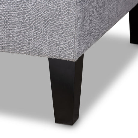 Modern European furniture - Tufted Fabric Chaise Lounge - www.oroa.com