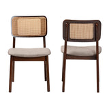 Modern European furniture - Woven Rattan Back Dining Chairs 2 - www.oroa.com