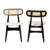 Modern European furniture - Black Wooden Dining Chairs 2 - www.oroa.com