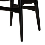 Modern European furniture - Black Wooden Dining Chairs 2 - www.oroa.com