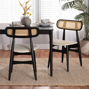   Modern European furniture - Black Wooden Dining Chairs 2 - www.oroa.com | Oroa.com