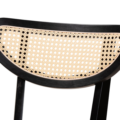 Modern European furniture - Crescent Rattan Back Dining Chairs 2 - www.oroa.com