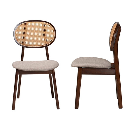 Modern European furniture - Mid Century Padded Wooden Dining Chairs 2 - www.oroa.com