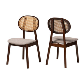 Modern European furniture - Mid Century Padded Wooden Dining Chairs 2 - www.oroa.com