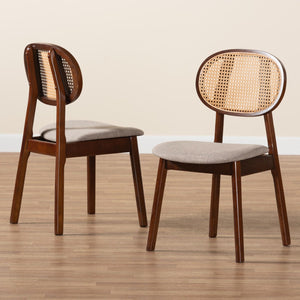 Modern European furniture - Mid Century Padded Wooden Dining Chairs 2 - www.oroa.com
