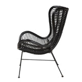 Modern European furniture - Rattan Bohemian Accent Chair - www.oroa.com