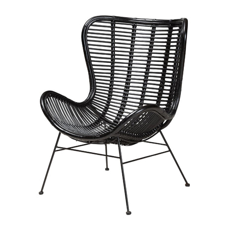 Modern European furniture - Rattan Bohemian Accent Chair - www.oroa.com