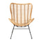 Modern European furniture - Rattan Bohemian Accent Chair - www.oroa.com