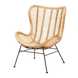 Modern European furniture - Rattan Bohemian Accent Chair - www.oroa.com