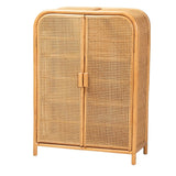 Modern European furniture - Rattan Bohemian Storage Cabinet - www.oroa.com