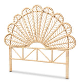 Modern European furniture - Rattan Rods Queen Size Headboard - www.oroa.com