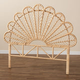 Modern European furniture - Rattan Rods Queen Size Headboard - www.oroa.com