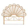 Modern European furniture - Rattan Rods Queen Size Headboard - www.oroa.com