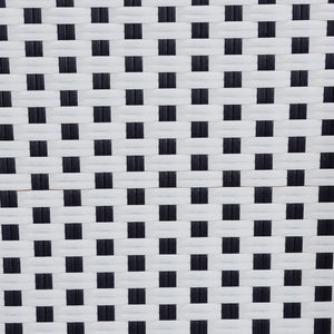   Contract furniture - Indoor Outdoor Two Toned Weaving Bistro Chairs 2 - www.oroatrade.com | Oroa.com