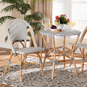   Contract furniture - White Weaving Indoor Outdoor Bistro Chair - www.oroatrade.com | Oroa.com