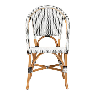  Contract furniture - White Weaving Indoor Outdoor Bistro Chair - www.oroatrade.com | Oroa.com