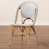 Contract furniture - White Weaving Indoor Outdoor Bistro Chair - www.oroatrade.com
