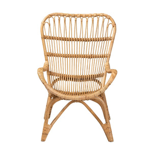 Modern European furniture - Rattan Modern Bohemian Lounge Chair - www.oroa.com