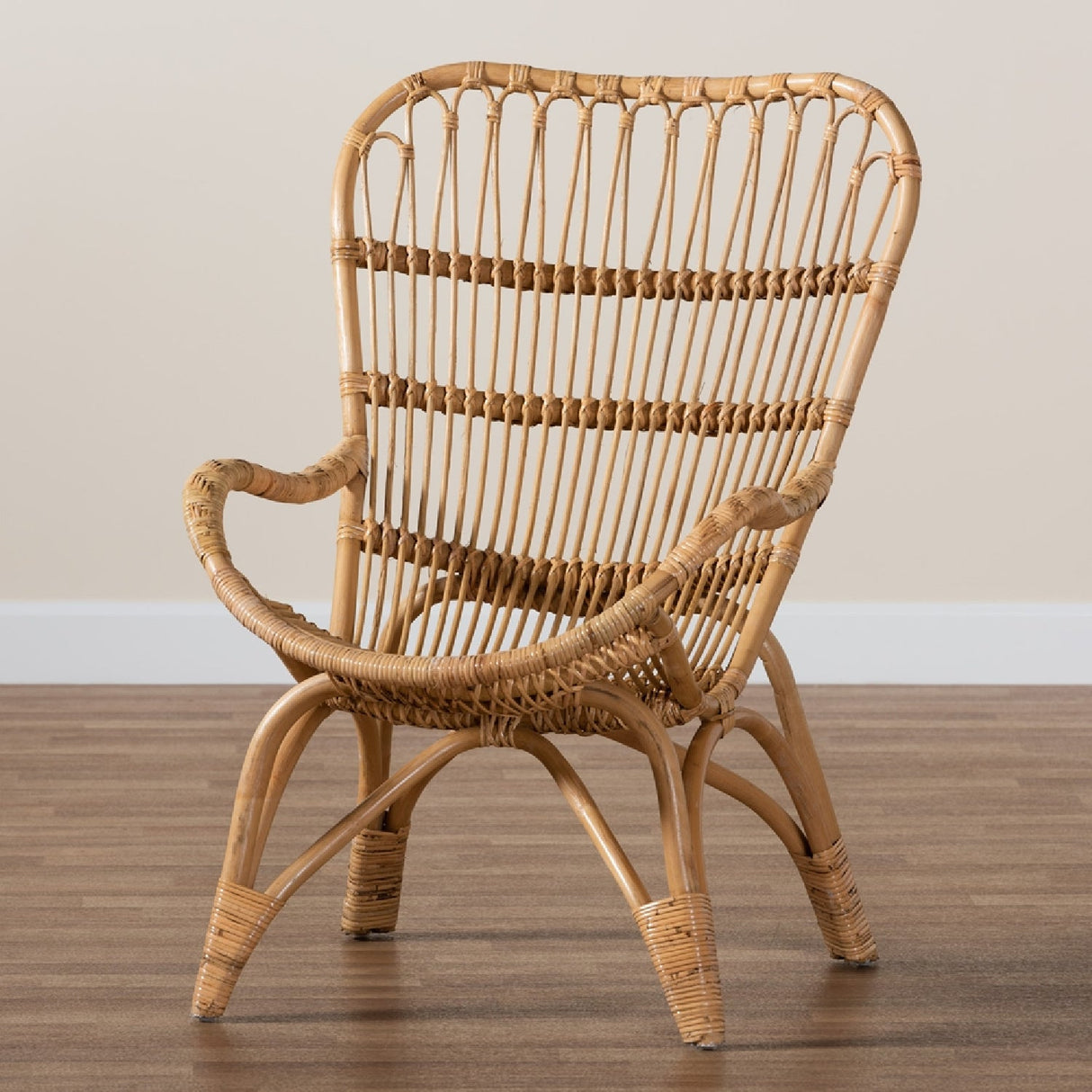 Modern European furniture - Rattan Modern Bohemian Lounge Chair - www.oroa.com