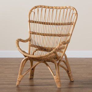 Modern European furniture - Rattan Modern Bohemian Lounge Chair - www.oroa.com