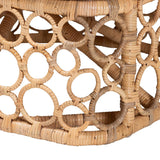 Modern European furniture - Sloped Arm Rattan Accent Chair - www.oroa.com