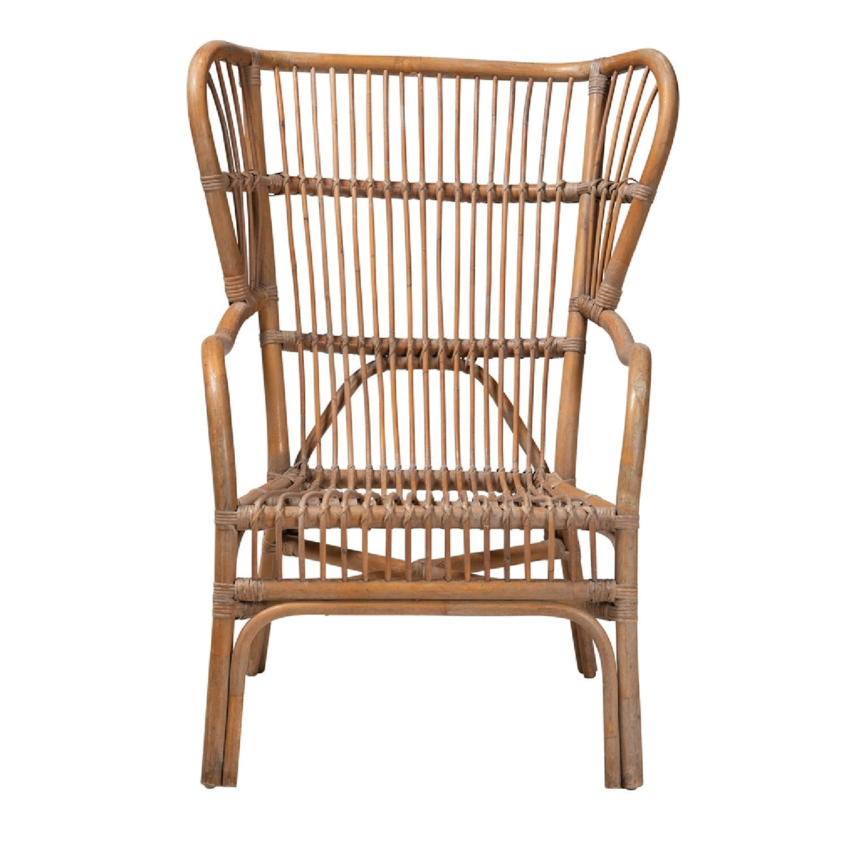 Modern European furniture - Rattan Rods Antique Lounge Chair - www.oroa.com