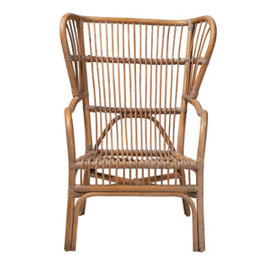 Modern European furniture - Rattan Rods Antique Lounge Chair - www.oroa.com