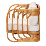 Modern European furniture - Modern Indoor Outdoor Boho Rattan Lounge Chair- www.oroa.com